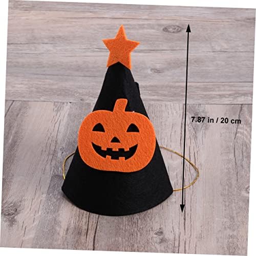 Шапка ABOOFAN, трик за Хелоуин, лакомство за деца или украса под формата на зеленчуци от семейство тиквови, шапки, черна лента, декор за парти