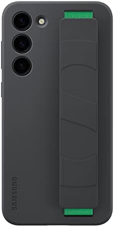 Силиконов калъф за телефон SAMSUNG Galaxy S23, Защитен калъф с гладка консистенция, Подвижна каишка, Версията