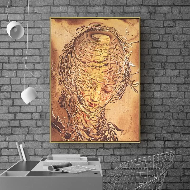 123 Живот на Салвадор Дали Стенни артистични Щампи - Плакат с взрывающейся главата на Рафаел - Абстрактен, с