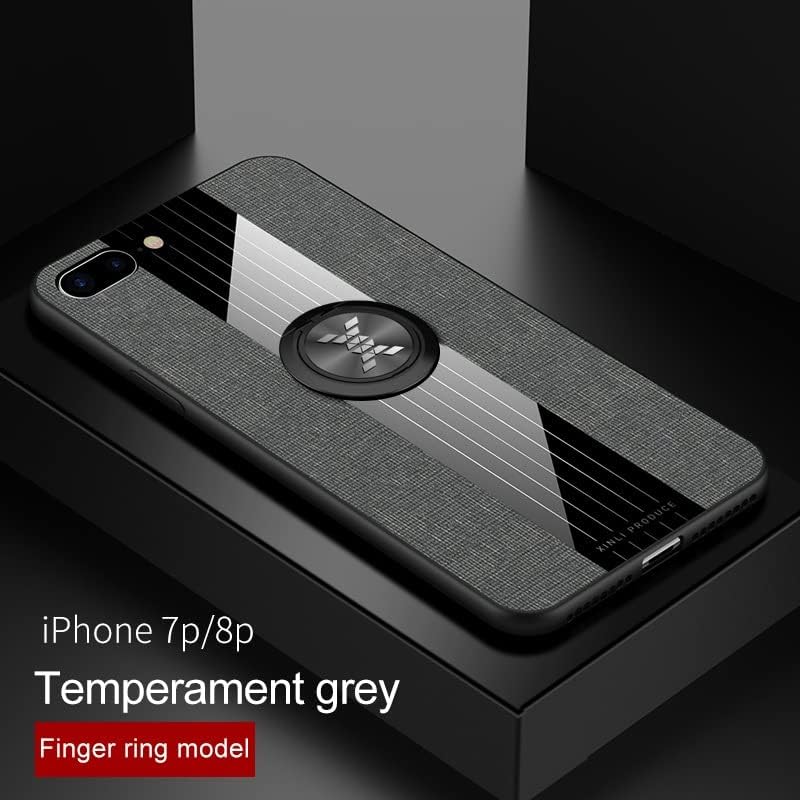Защитно кобур, съвместима с калъф за iPhone 7Plus / 8Plus, с магнитна поставка на 360 °, Мултифункционален калъф