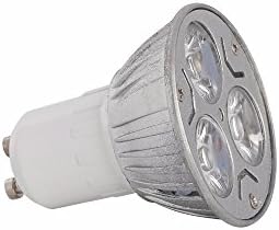AGIPS Лампи широк напрежение 6 бр./лот led прожектор, Лампа 7 Цвята с Висока мощност E12 E27 E14 GU10 MR16 GU5.3 3 Watt led spot лампа DC12V AC85-265V Битови лампи (Цвят: OneColor, Размер: B22 3W 85
