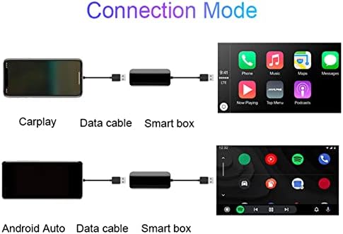 Autokit Android Dongle за Carplay Abs Кабелен Адаптер Carplay Dongle с Интерфейс USB Гласово Управление за Android