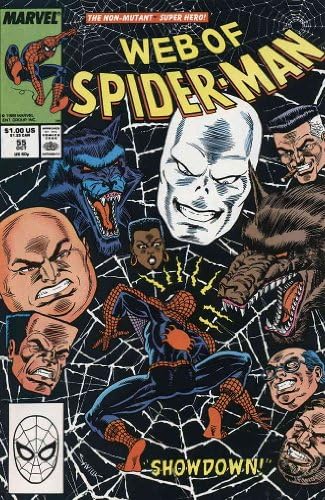 Web spider-man # 55 VF / NM; Комиксите на Marvel | Хамелеон Джери Конуей