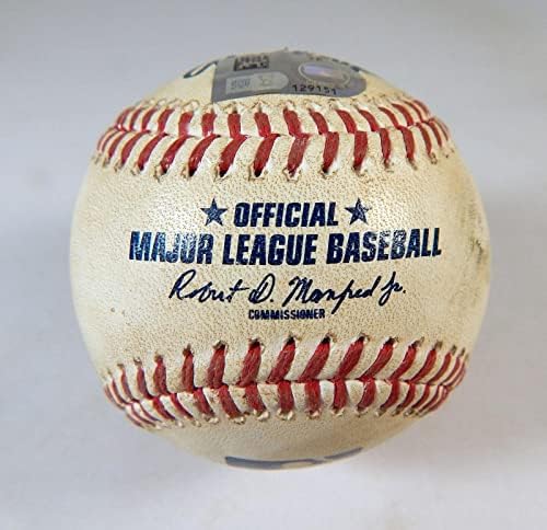 2022 Тексас Рейнджърс Миа Марлинс Използва Бейзболни топки на Глен Otto Encarnacion PID - Използваните Бейзболни топки
