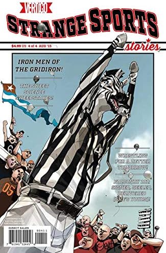 Странни спортни истории (3-та серия) #4 VF; DC / Комикс Vertigo