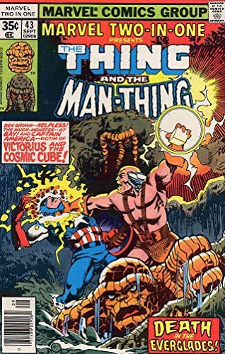 Marvel Две в едно #43 VG ; Комиксите на Marvel | the Thing Man-Нещо