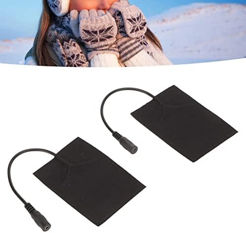 USB Топло, Карбоновое Влакна Затопля Сгъваем Электронагреватель за Ръкавици Черно 5V