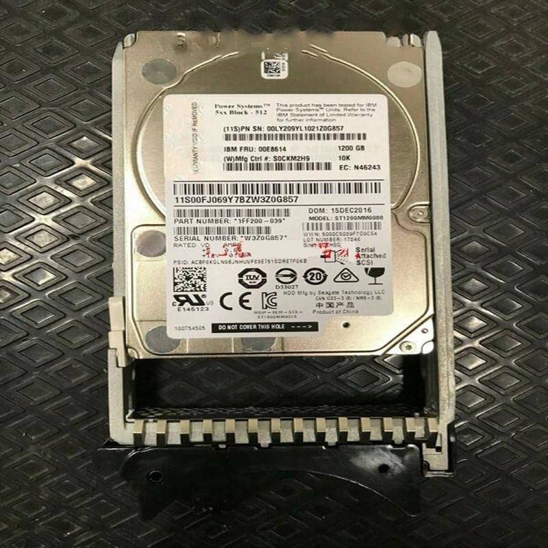 Твърд диск среден размер 90% за P7 1,2 2,5 TB SAS 128 MB, 10 000 об/мин за вътрешен твърд диск, за сървърен