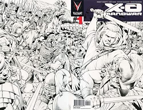 X-O Manowar (3-та серия) 1 (4-ти) VF / NM ; Комикси Valiant