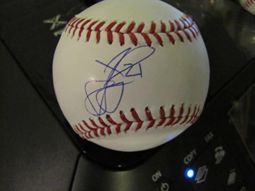 Джеймс Лоуни Тампа Бей Рэйс Подписа Oml Baseball - Бейзболни Топки с автографи