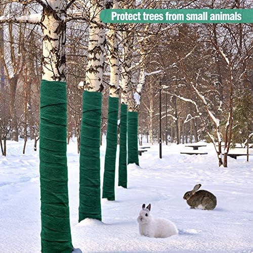 2 Опаковане на Защитни потребителите за дървета, Само На 130 Метра, Защита на дънера на дървото от зимата, Защита