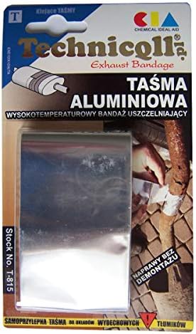 Висока температура Алуминиево тиксо Technicqll 1.2 M/50 мм за изпускателните Тръби, Изолиращи Тръбата на Комина