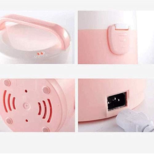 Обяд-Бокс CUJUX Pink С изолация - Обяд-Кутия От Неръждаема Стомана С многослойно Електрически Нагревател, Преносим