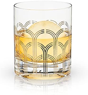 Гарафа за уиски Viski Deco - Набор от Кристални Графинов за Алкохол обем 1-44 грама