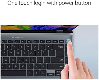 Лаптоп ASUS ZenBook 14Ч OLED, 14-инчов дисплей 2.8 K 16:10, процесор Intel Core i7-12700H, графика Intel Iris