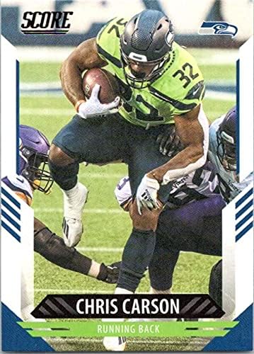Чрез 2021 269 Крис Карсън Seattle Seahawks Футболна търговска картичка NFL