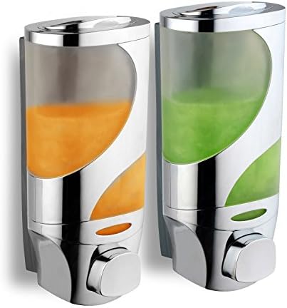 HotelSpaWave Луксозна система за дозиране на сапун/шампоан/Лосион Модулен дизайн за Душ (опаковка от 2 броя)