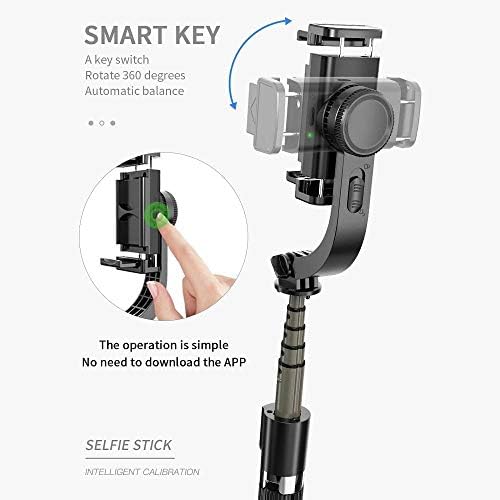 Поставяне и монтиране на BoxWave Съвместим с Motorola Moto E22 - Gimbal SelfiePod, Селфи-стик, Разтегателен