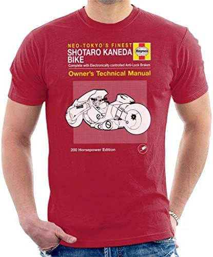 Мъжки t-shirt Shotaro Kaneda Bike Haynes Manual Акира