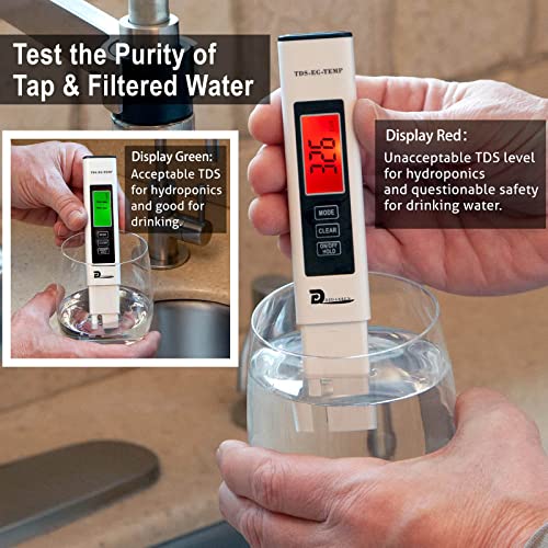 Цифров комплект за тестване на качеството на водата 4 в 1 - машина за висока точност цифров комплект дръжки