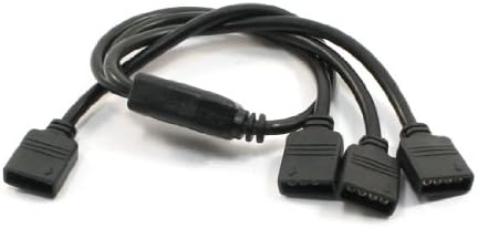 Aexit Led Аудио и Видео Аксесоари RGB 4 на Контакт от 1 до 3 Женски Конектор-Сплитер Cable Конектори и Адаптери