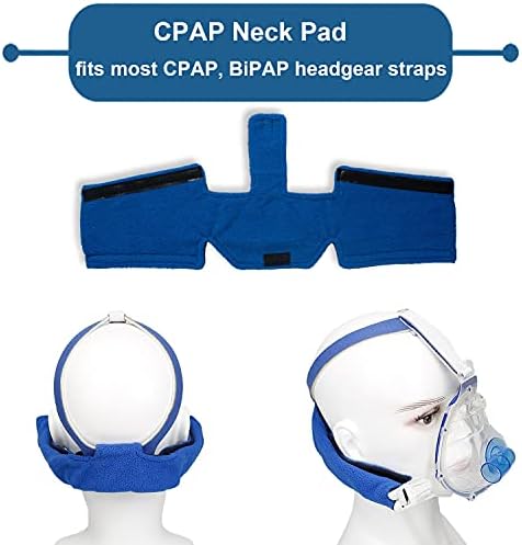 REONEVA Универсална Прическа CPAP Шейная Подплата Premium CPAP Калъфи за Ленти за Шапки, Удобна Врата
