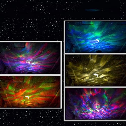 WENLII USB Проектор Звездното Небе Светлина хапчета за сън Говорител Музика Атмосфера Лампа