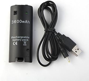 Акумулаторна батерия Happy USB (3600 mah) за дистанционно управление на Wii/Wii U