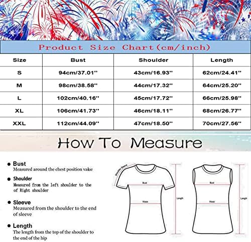 На 4 юли, Ризи за Жени с Флага на САЩ, Летни Върховете на Бретелях Без Ръкави, с Кръгло Деколте, Риза в Звездната