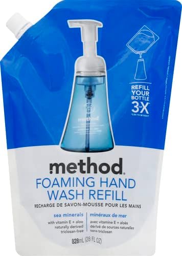 Начин на приготвяне Пенящееся сапун за ръце с добавянето на морски минерали, Биоразлагаемая формула, 28 течни