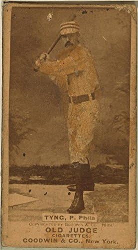 Исторически находки Снимка: Джим Тайнинг, Филаделфия Квакерс, Стомна, Националната лига,1887-1890, Спорт