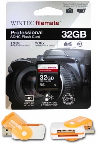 Високоскоростна карта памет, 32 GB, клас 10 SDHC карта за HP PHOTOSMART E337 M447 M547 R847 R937. Идеален за висока скорост на заснемане и видео във формат HD. Идва с горещи предложения на 4 ?