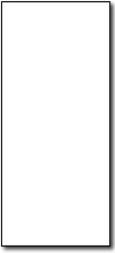 Визитки за водене на бележки, 4 x 980 килограма Бяло - 250 Картички за бележки