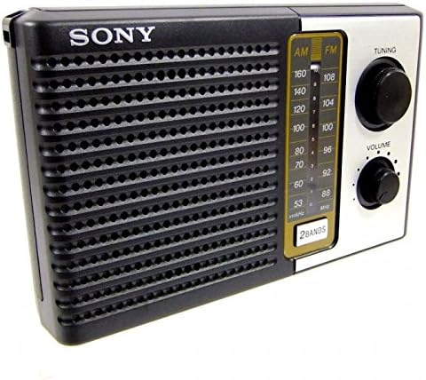 Sony ICF-F10 Двухполосный FM/AM Преносими Акумулаторни вход за транзистор радио