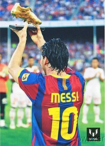 Официалната колекция карти Лионеля Меси 62 Лионел Меси е представен под формата на ФК Барселона! Най-големият