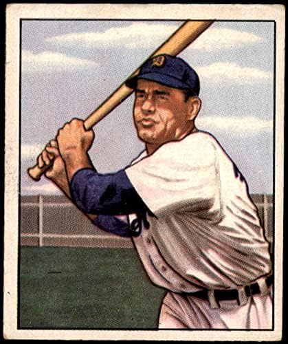 1950 Боуман # 211 Чарли Келер Детройт Тайгърс (Бейзболна картичка) VG/EX Тигри