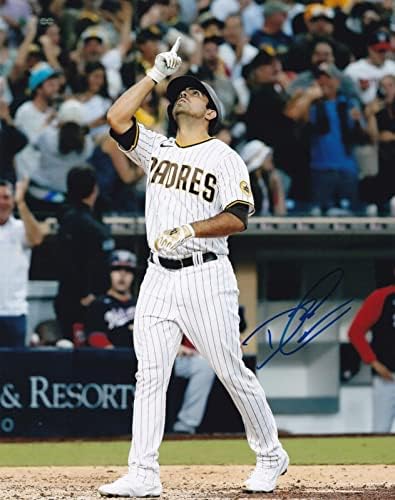 Даниел Камарена Подписа Снимка Padres Grand Slam 8x10 С Автограф на снимки Slamarena - Снимки на MLB с автограф