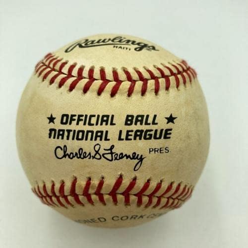 Кал кал ripken -младши, Нов Епохата на пури в ограничени бройки бейзболни топки на Националната лига Фини PSA с ДНК - Автограф