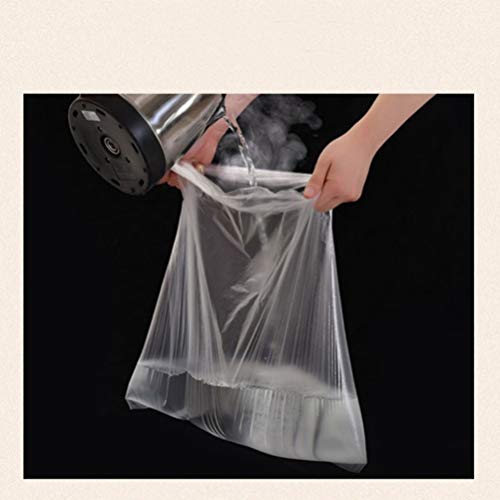 Beavorty Пелени за Еднократна употреба Прозрачни Пластмасови Опаковки, Прозрачни Найлонови торбички 160 бр.