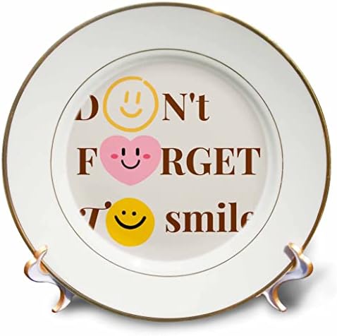 3D Усмивки с текст Не забравяй да се усмихва - указателни Табели (cp-374767-1)