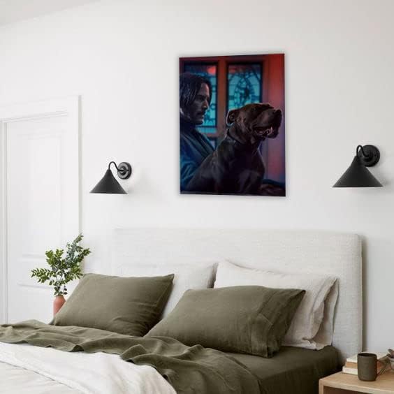 Постер на Киану Ривза - Декор за домашно кино - Щампи за стени