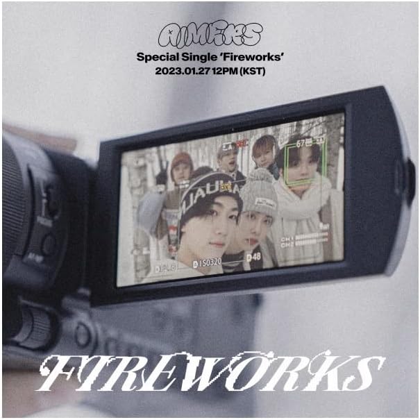 AIMERS Fireworks Специален сингъл за албума НЕМО Платформа + QR-карта на НЕМО + Официална фотокарточка + фотокарточка