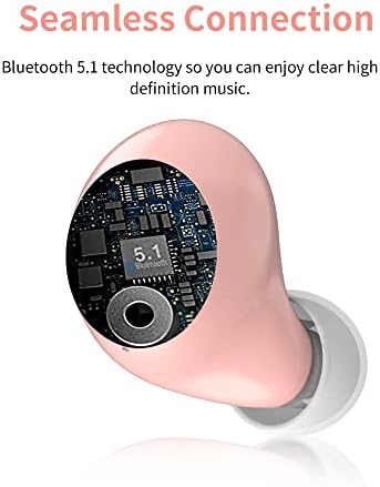 Togetface Настоящите Безжични Слушалки в ушите Pink Kitty за деца Bluetooth 5.1 с микрофон, дълбоки бас, водоустойчива