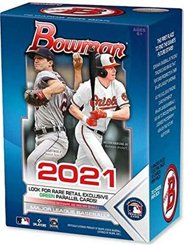 Кутия за бейзбол blasters Bowman MLB 2021 (6 броя в пакета)