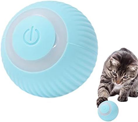 Умна Интерактивна играчка за котки | Автоматично движещи Се Подскачащи Катящийся Топка за Коте | Акумулаторна