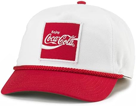 Бейзболна шапка AMERICAN NEEDLE Coca Cola с регулируема глава Classic от кока кола Cap OSFA Нова