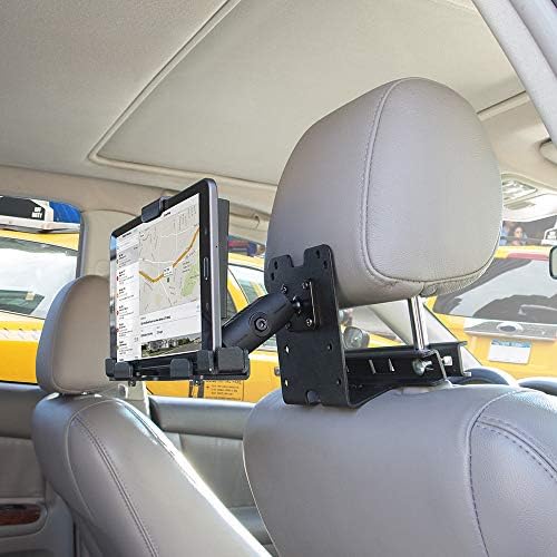 ARKON Такси на облегалката за глава Таблет Мобилен Принтер Платежен Терминал за Монтиране на 4-Луночный УСИЛВАТЕЛ
