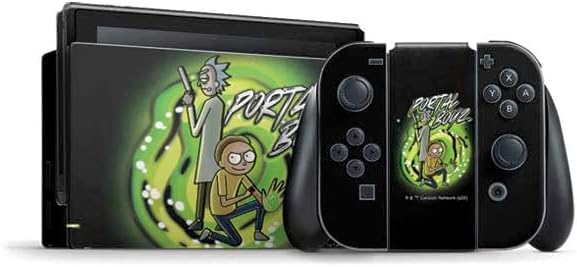 Игри кожата Skinit Decal е Съвместим с пакет Nintendo Switch Пакет - Официално лицензиран дизайн Warner Bros Portal Boyz