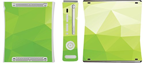 Лаймово-Зелена Полигональный Дизайн на Винил Стикери-Обвивки egeek amz за Xbox 360