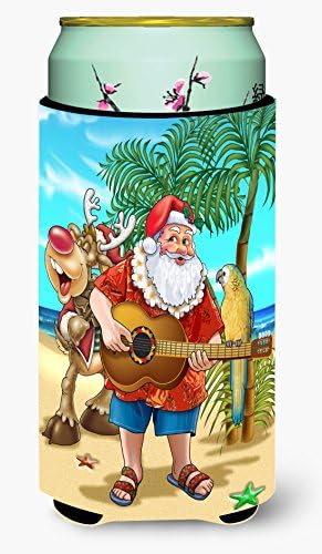 Carolin's Treasures APH5151TBC Плажна Коледно Време На Остров Санта Клаус, Обнималка за Високо Момче, Обнималка